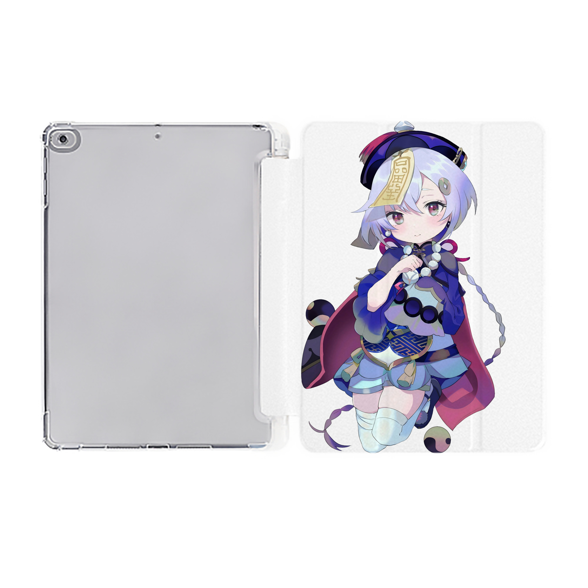 げんし神 七七 なな  genshin Nana IPad ケース ペン収納付き 三つ折りスタンド PUレザー×シリコン 対応機種9.5/10.5/10.9インチ